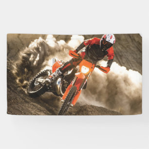Banderoles Motocross Rider
