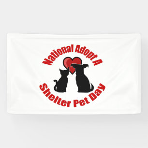 Banderoles National Adopter Un Abri Jour Pour Les Animaux De 