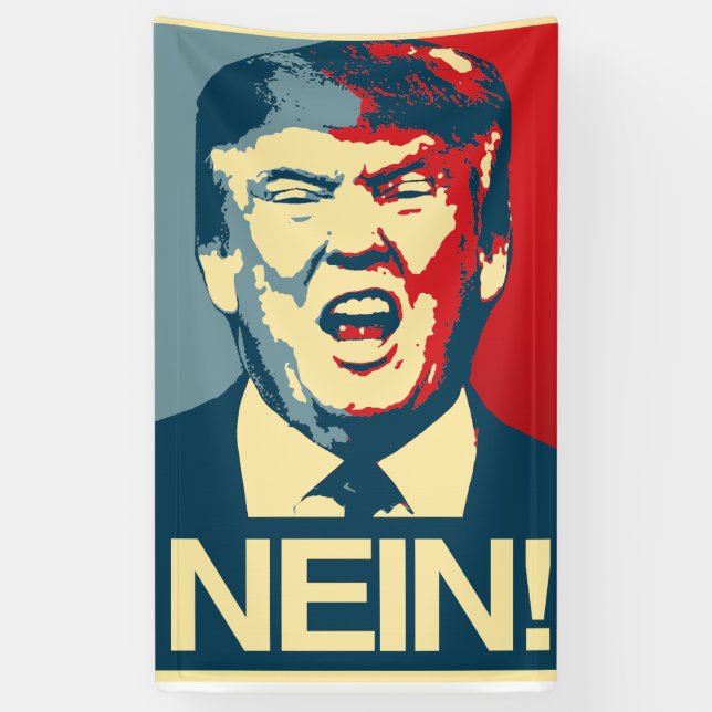 Banderoles NEIN - Affiche d'Anti-Atout - Anti-Atout - (Vertical)