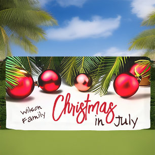 Banderoles Noël En Juillet Reunion Famille Reunion Summer Poo