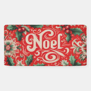 Banderoles Noel rouge et vert