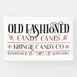 Banderoles North Pôle Kringle bonbon Compagnie Noël