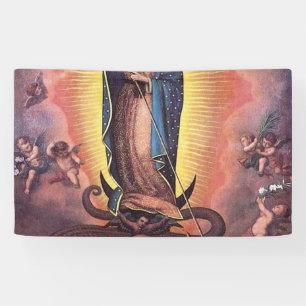 Banderoles Notre Dame de la Guadalupe