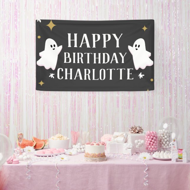Banderoles Notre Petit Boo fête ses deux ans (Fête)