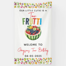 Notre petite cutie fruitt 2e fête d'anniversaire