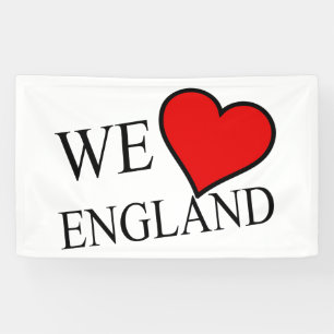 Banderoles Nous aimons Angleterre bk (h) bnrt
