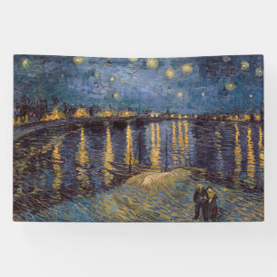 Banderoles Nuit étoilée sur le Rhône par Vincent Van Gogh