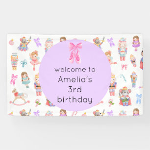 Banderoles Nutcracker Anniversaire