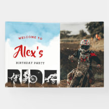 Off Road Adventure Dirtbike Motocross Anniversaire