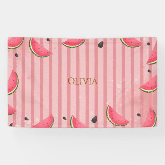 Banderoles One in a Melon | First Birthday Collection