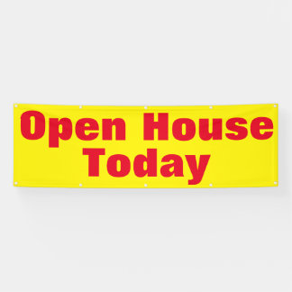 Banderoles Open House