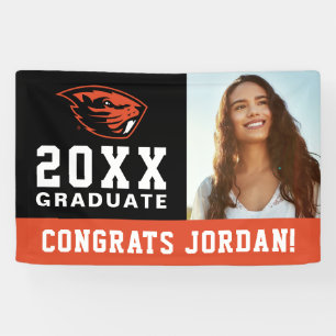 Banderoles Oregon State Beavers   Tête de castor