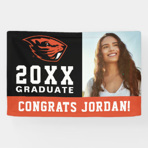 Banderoles Oregon State Beavers Tête de castor