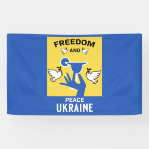 Banderoles Paix En Ukraine - Amour Et Soutien
