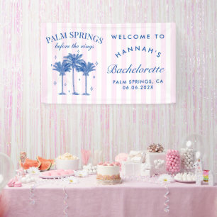 Banderoles Palm Springs Avant Les Anneaux Blue Bachelorette