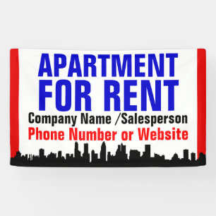 Banderoles Panneau Appartement personnalisé à louer