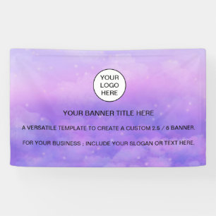 Banderoles Panneau commercial Holographique Sparkle Opal Iria