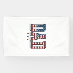 Banderoles Papa patriote Drapeau américain Design vectoriel v