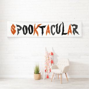 Banderoles Parti Spooktaculaire d'Halloween