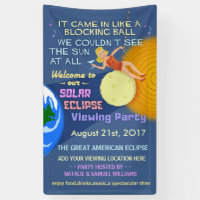 Partie rétro Sun drôle d'éclipse solaire regardant