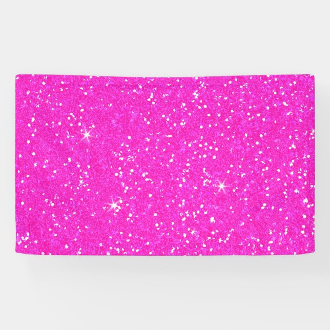 Banderoles Parties scintillant brillante (Horizontal)
