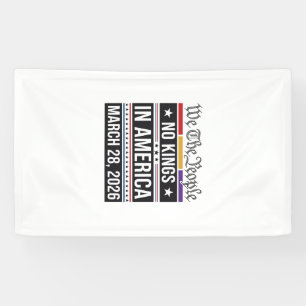 Banderoles Pas de rois en Amérique Chemise de protestation pa