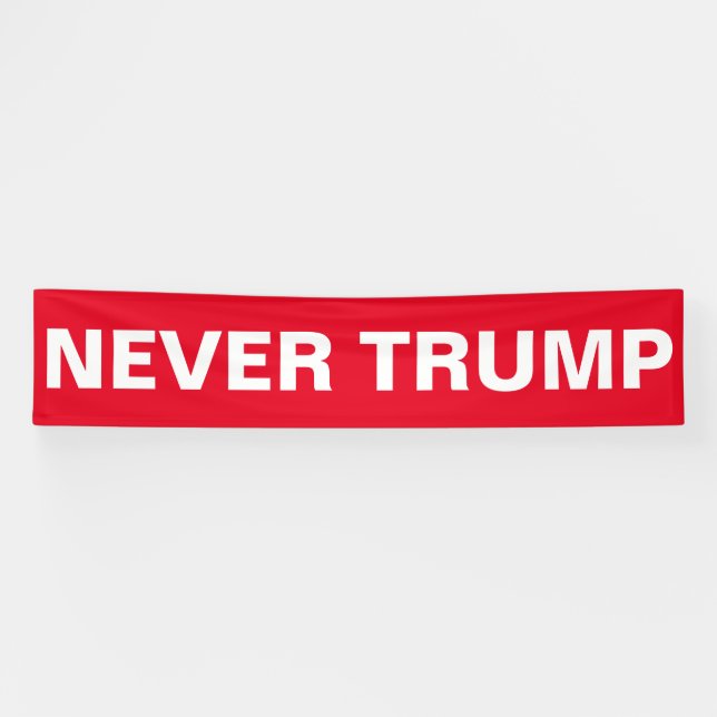 BANDEROLES PAS TRUMP JAMAIS (Horizontal)
