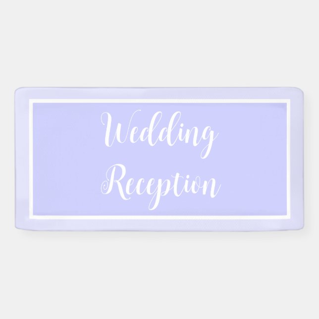 Banderoles Pastel Periwinkle violet (Horizontal)