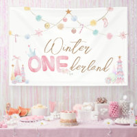 Pastel Winter Onederland Premier anniversaire