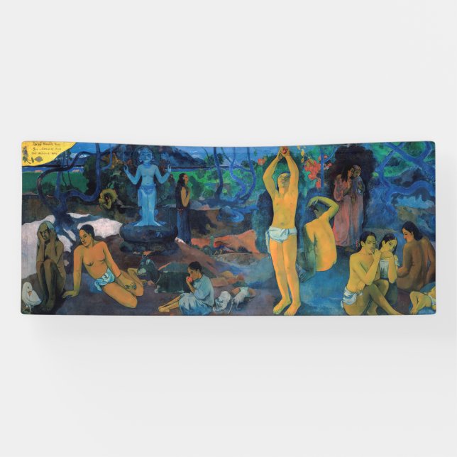 Banderoles Paul Gauguin - D'Où Sommes-Nous Venus ? (Horizontal)