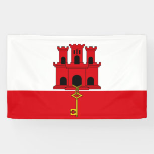 Banderoles Pavillon Gibraltar