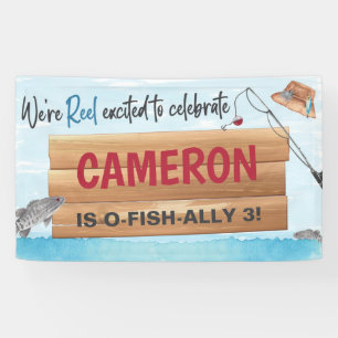 Banderoles Pêche Reel dans un certain plaisir, N'importe quel