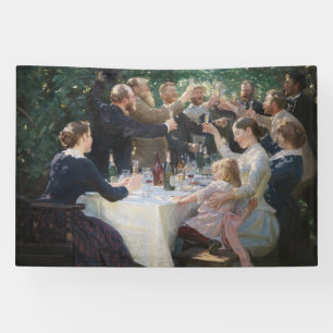 Banderoles Peder Severin Kroyer - Hip, Hip, Hurrah !