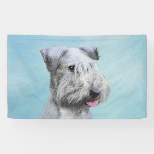 Banderoles Peinture Cesky Terrier - Cute Original Chien Art