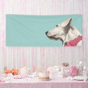 Banderoles Peinture de chien