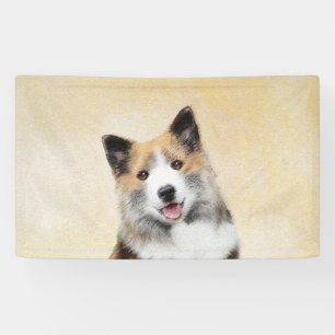 Banderoles Peinture islandaise pour chien de mer - Art origin