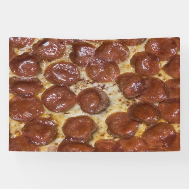 Banderoles Pepperoni Pizza (Horizontal)
