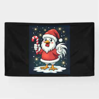Banderoles Père Noël Chicken Joy