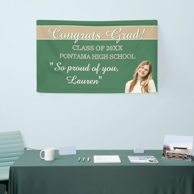 Banderoles Perfect Graduation Congrats BANNER (Salon professionnel)