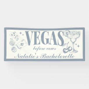 Banderoles Personnalisé Las Vegas Bachelorette Party