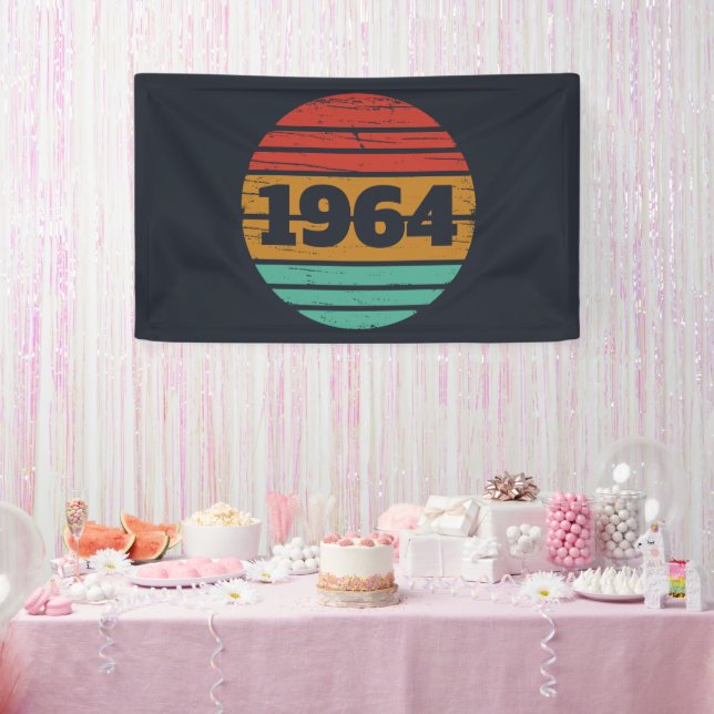 Banderoles Personnalisé soixante cadeaux de 60e anniversaire  (Fête)