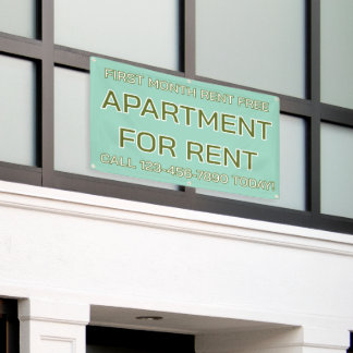Banderoles Personnaliser Appartement Générique À Louer Bail G
