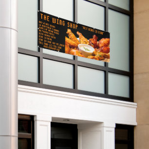 Banderoles Personnaliser le grand restaurant de délicieux ail