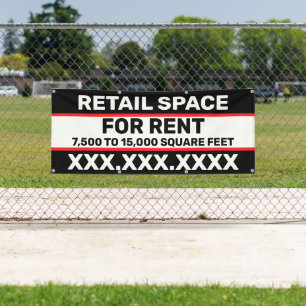 Banderoles Personnaliser L'Espace De Détail Pour Le Carré De 