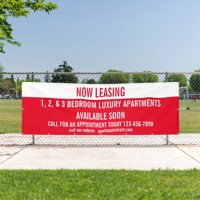 Banderoles Personnaliser Maintenant Location Appartements Pou (Insitu)