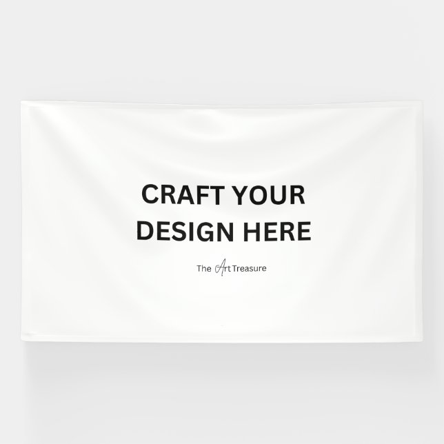 Banderoles Personnalisez Votre Conception, Logo ou Message 6' (Horizontal)