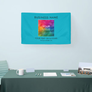 Banderoles Personnalisez votre propre logo d'entreprise Ajout