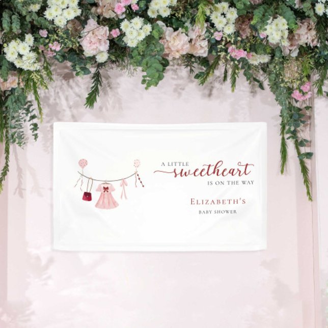 Banderoles Petit Baby shower amoureux Valentine Cute (Créateur téléchargé)