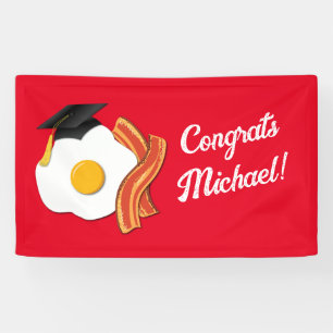 Banderoles Petit-déjeuner Brunch Graduation Party