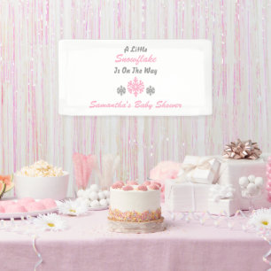 Banderoles Petit Flocon Sur Le Chemin